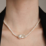Gembea Jewelry Baroque Pearl Beaded Necklace