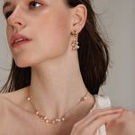 Gembea jewelry Gold Chain Pearl Necklace