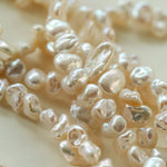 Irregular Baroque Pearl Beaded Necklace - Gembea Jewelry