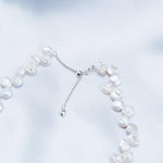 Small Baroque Pearl Beaded Necklace - Gembea Jewelry