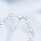 Small Baroque Pearl Beaded Necklace - Gembea Jewelry