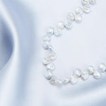 Small Baroque Pearl Beaded Necklace - Gembea Jewelry