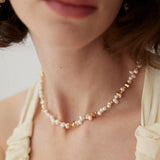 Irregular Natural Freshwater Pearl Necklaces - Gembea Jewelry