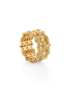 Lattice Weave Lab-grown Diamond Ring
