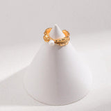 Lava Fluid Element Freshwater Pearl Rings - Gembea Jewelry