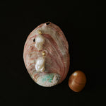 Lava Metal Baroque Pearl Drop Earrings gembea jewelry