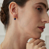 Gembea Jewelry Lazuli Days Series Blue Solstice Stud Earrings