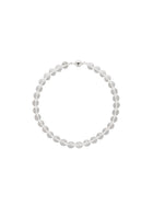 Lily Dew White Crystal Beaded Necklace