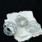 Microstretch Labradorite Gemstone Multilayer Ring - Gembea Jewelry