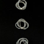 Microstretch Labradorite Gemstone Multilayer Ring - Gembea Jewelry