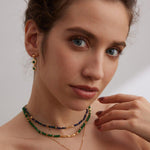 Synthetic Lapis Lazuli Gemstone Lucky Necklaces - Gembea Jewelry