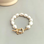 Minimalist Baroque Pearl Bracelets - Gembea Jewelry