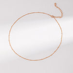 Minimalist French Style 925 Sterling Silver Necklace - Gembea Jewelry