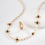 Minimalist Style Natural Freshwater Pearl Ring - Gembea Jewelry