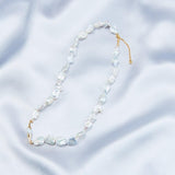 Moustache Baroque Pearl Beaded Necklace - Gembea Jewelry