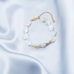 Moustache Baroque Pearl Bracelet - Gembea Jewelry