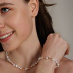 Gembea Jewelry Moustache Baroque Pearl Bracelet