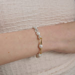 Gembea Jewelry Moustache Baroque Pearl Bracelet
