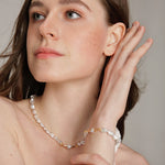 Gembea Jewelry Moustache Baroque Pearl Bracelet