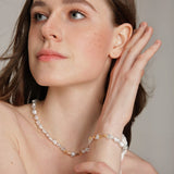 Gembea Jewelry Moustache Baroque Pearl Bracelet