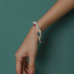 Multi-layer Pearl Color Stone Beaded Bracelet gembea jewelry