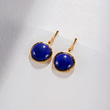 Gembea Jewelry Lazuli Days Series Blue Halo Earrings
