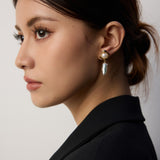 Natural Baroque Pearl Drop Earrings Gembea Jewelry