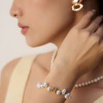 Natural Freshwater Pearl Beaded Bracelet Gembea jewelry