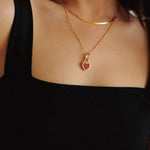 Love Lock Chain Necklace - Gembea Jewelry