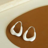 Geometric Enamel Glaze Earrings - Gembea Jewelry