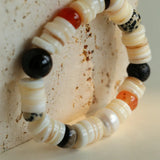 Sea's Embrace Mother of Pearl Beaded Bracelet
