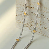 Athena Old Coin Chain Necklace - Gembea Jewelry