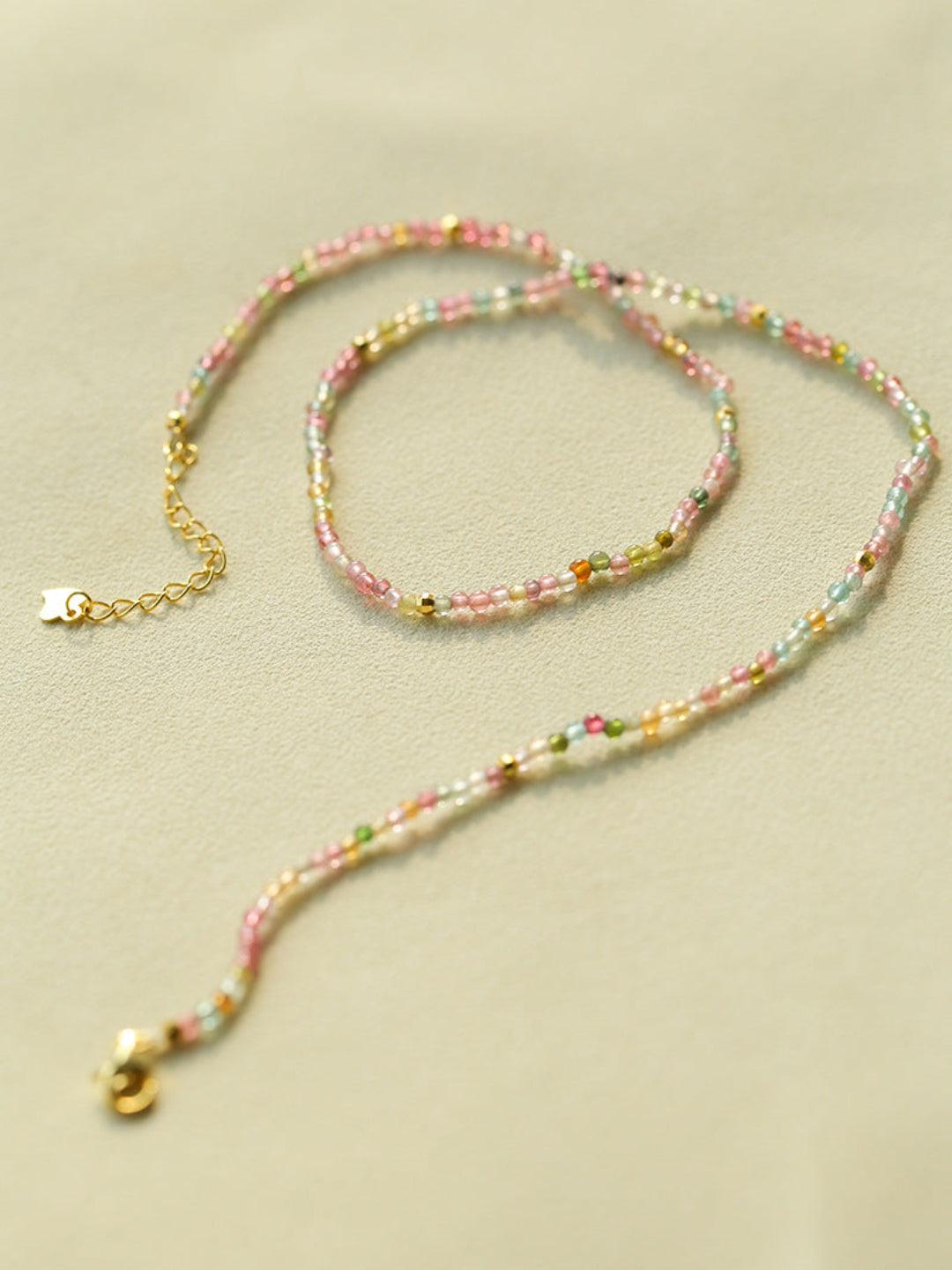 Spring Heartbeat Series Colorful Necklace - Gembea Jewelry