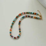 Sea's Embrace Series Stone Shell Necklace - Gembea Jewelry