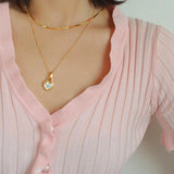 Love Lock Chain Necklace - Gembea Jewelry