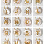 Petal Baroque Pearl 26-Letter Earrings - Gembea Jewelry