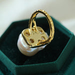 Baroque Pearl Ring - Gembea Jewelry