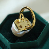 Baroque Pearl Ring - Gembea Jewelry