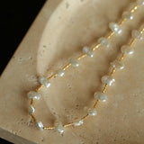 Starry Baroque Pearl Necklace - Gembea Jewelry
