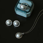Seawater Mabe Pearl Ring - Gembea Jewelry
