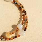 Spring Heartbeat Natural Stone Necklace - Gembea Jewelry
