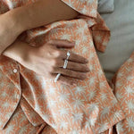 Gembea Jewelry Elastic Irregular Pearl Ring