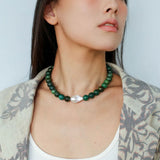 Baroque Pearl African Turquoise Beaded Necklace