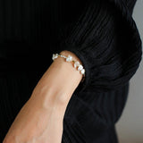 Simple Freshwater Rice Pearl Bracelet - Gembea Jewelry