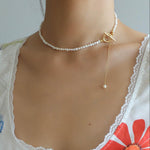 Shaped Freshwater Pearl Necklace - Gembea Jewelry