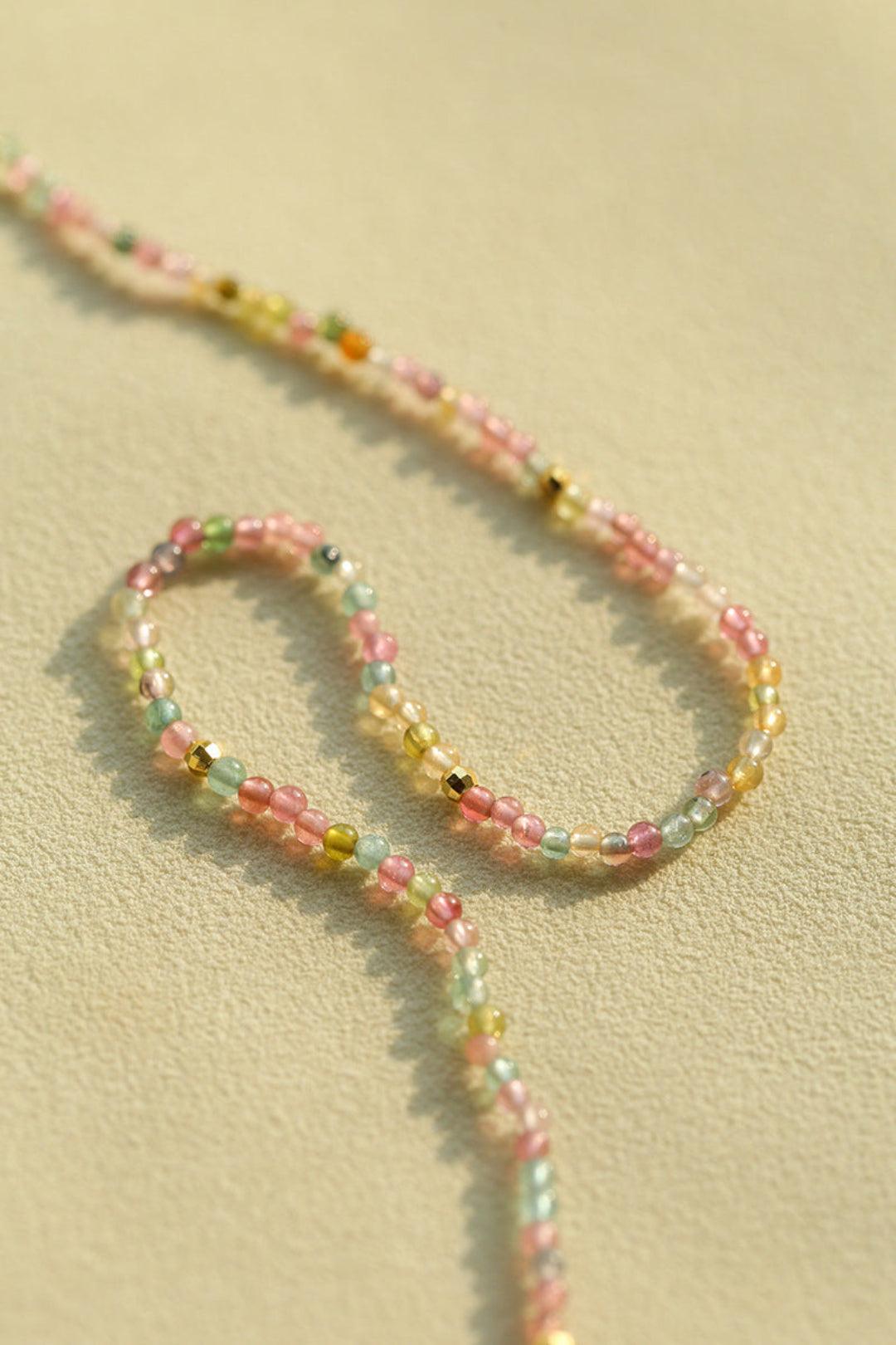 Spring Heartbeat Series Colorful Necklace - Gembea Jewelry