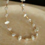 Starry Baroque Pearl Necklace - Gembea Jewelry