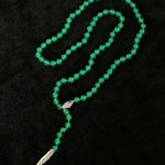 Red and Green Agate Snake Necklace - Gembea Jewelry