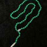 Red and Green Agate Snake Necklace - Gembea Jewelry