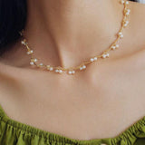 Cherry Freshwater Pearl Necklace - Gembea Jewelry